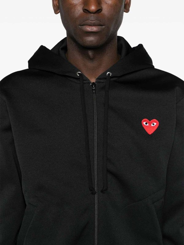 COMME DES GARCONS: Sweatshirts und Pullover online - Sweatshirt - Schwarz