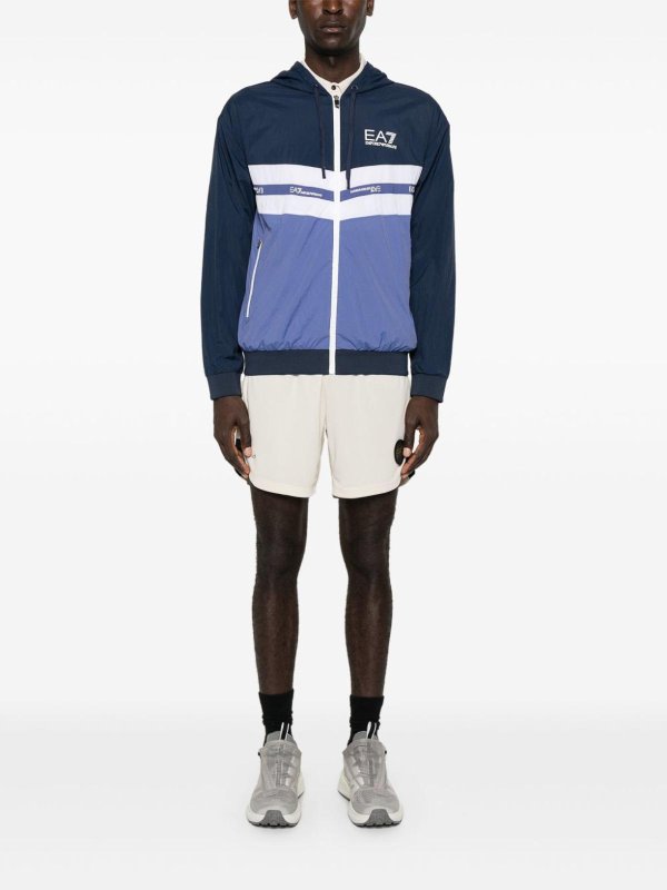 Printed Nylon Jacket shop online: EA7 Emporio Armani