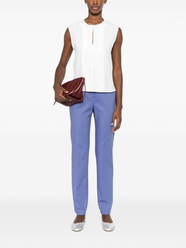 The Best Shops EMPORIO ARMANI: Tops & Tank tops - Crepe De Chine Top