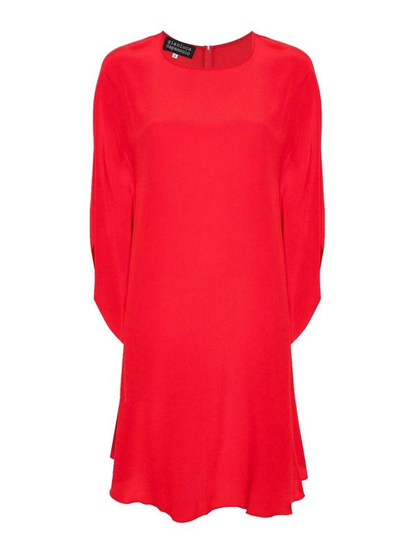 Gianluca Capannolo: Kurze Kleider - Kurzes Kleid - Rot