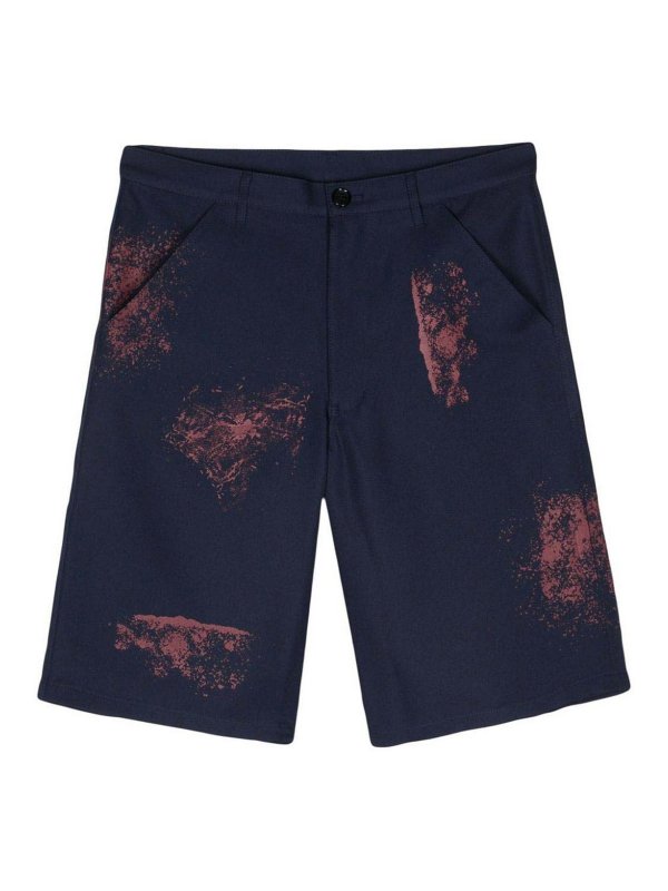 COMME DES GARCONS: Hosen Shorts - Shorts - Blau