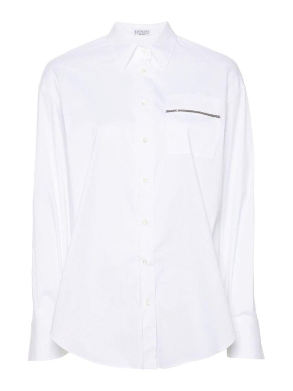 BRUNELLO CUCINELLI: Camisas - Camisa - Blanco