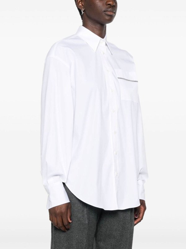 The Best Shops BRUNELLO CUCINELLI: Camisas - Camisa - Blanco