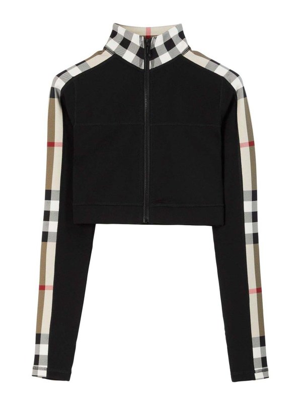 BURBERRY: Tops y camisetas sin mangas - Top - Negro