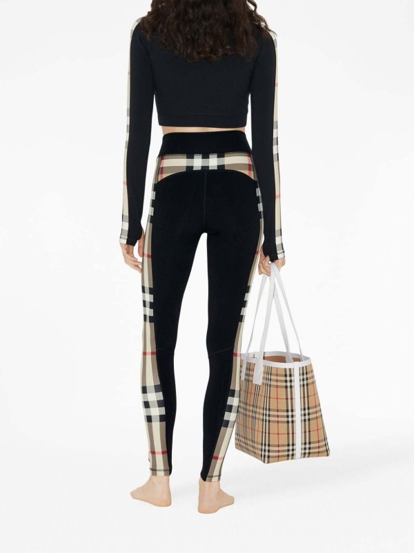 BURBERRY: Tops y camisetas sin mangas online - Top - Negro