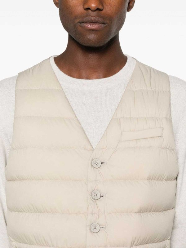 The Best Shops HERNO: Kurze Daunenjacken - Daunenjacke - Beige