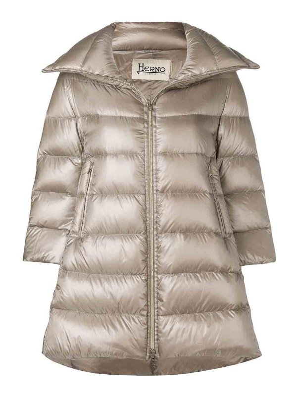HERNO: padded jackets - Cleofe Midi Down Jacket