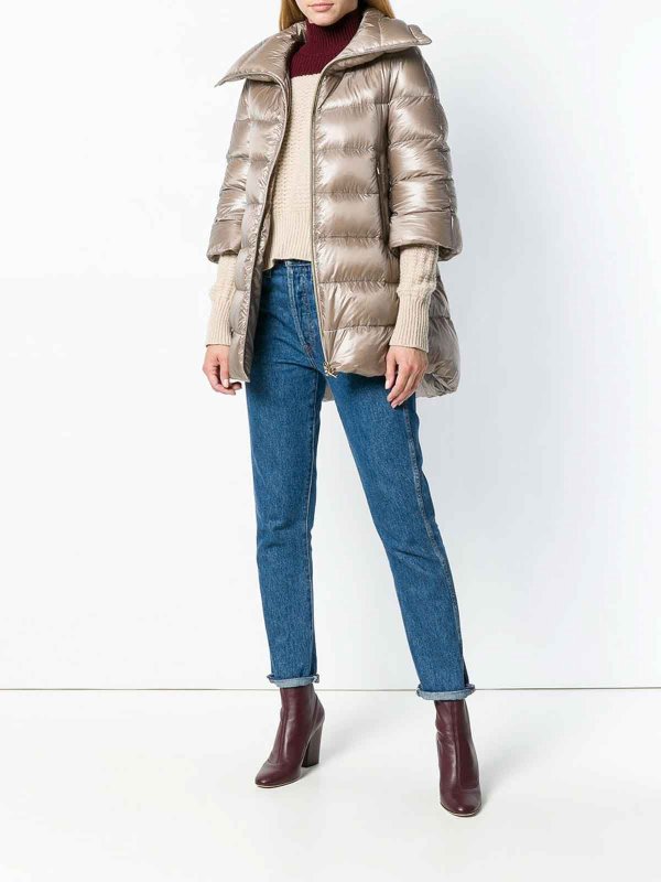 HERNO: padded jackets online - Cleofe Midi Down Jacket