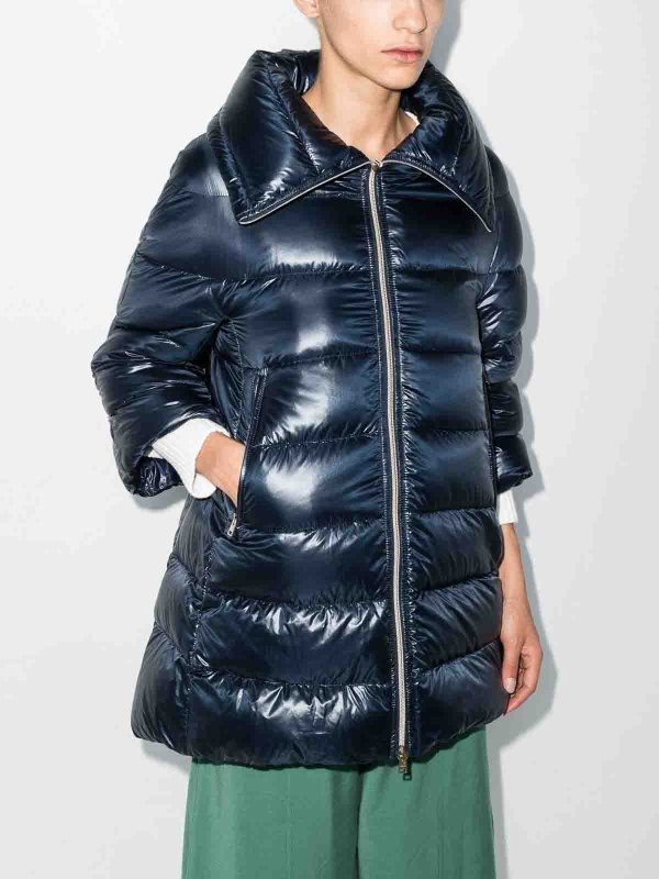 The Best Shops HERNO: Kurze Daunenjacken - Daunenjacke - Blau