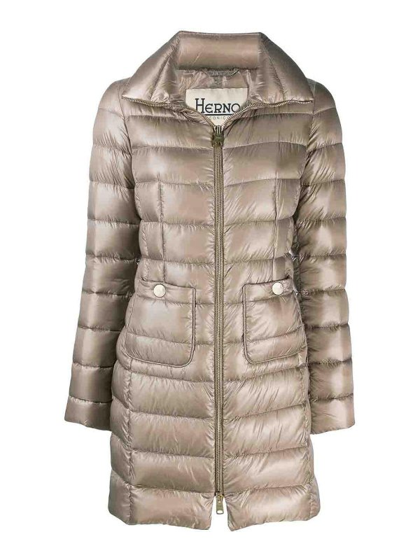 HERNO: casual jackets - Maria Midi Down Jacket