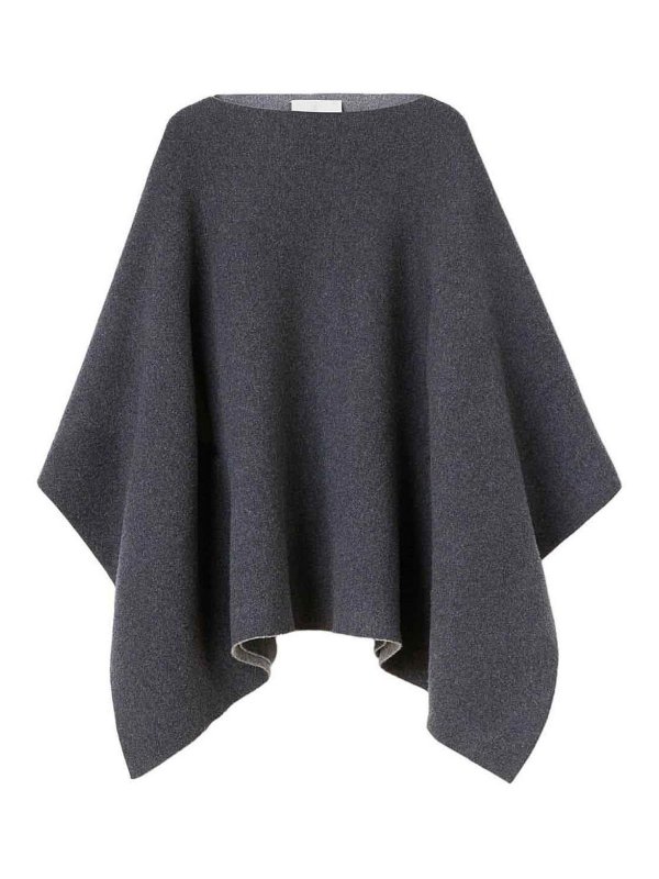 JIL SANDER: Capes & Ponchos - Cape - Grau