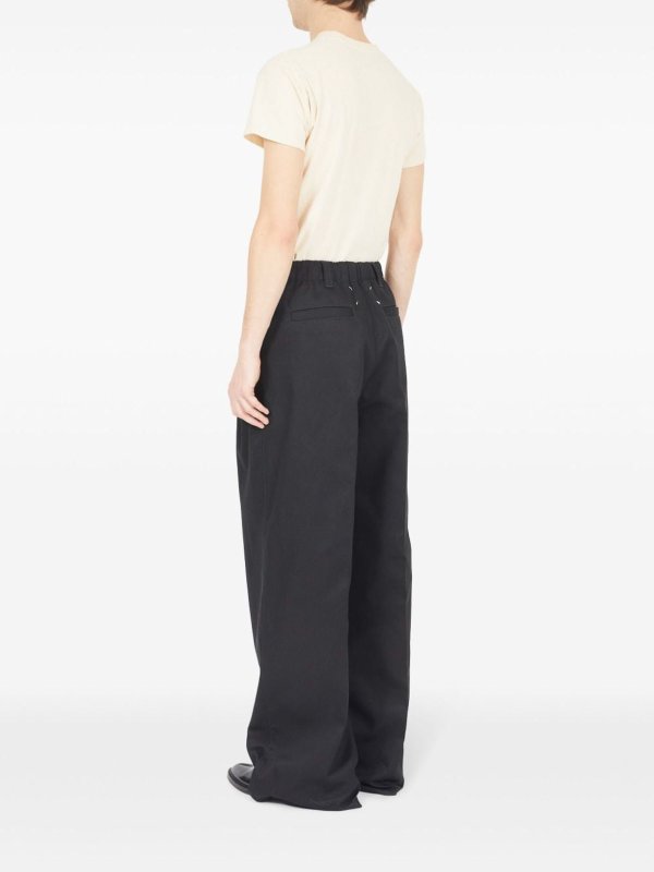 The Best Shops Maison Margiela: Casual Hose - Schwarz