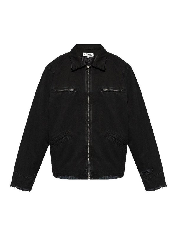 MM6 MAISON MARGIELA: casual jackets - Denim Jacket
