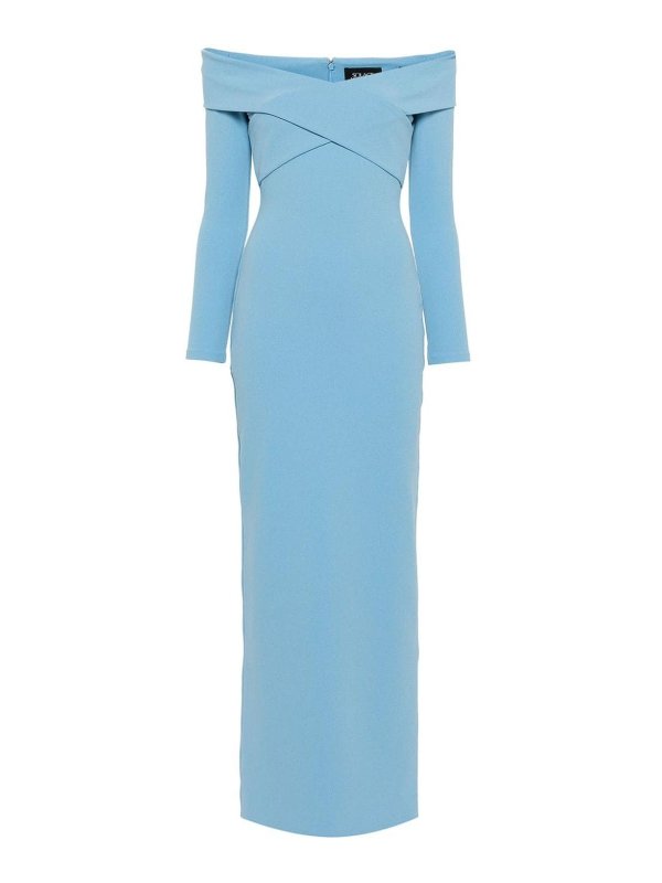 SOLACE LONDON: Maxikleider - Maxikleid - Blau