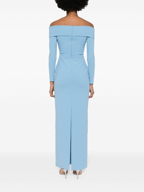 Maxikleid - Blau shop online: SOLACE LONDON
