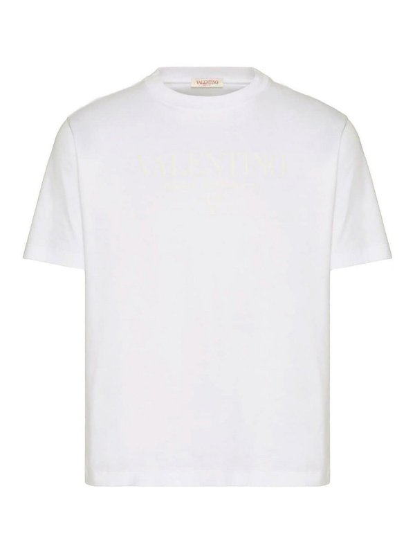VALENTINO: T-shirts - T-Shirt - Weiß