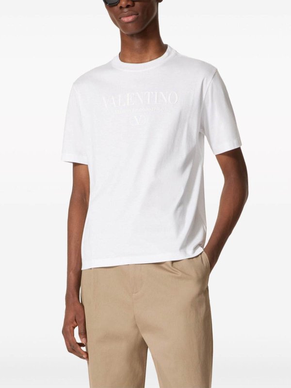 VALENTINO: T-shirts online - T-Shirt - Weiß