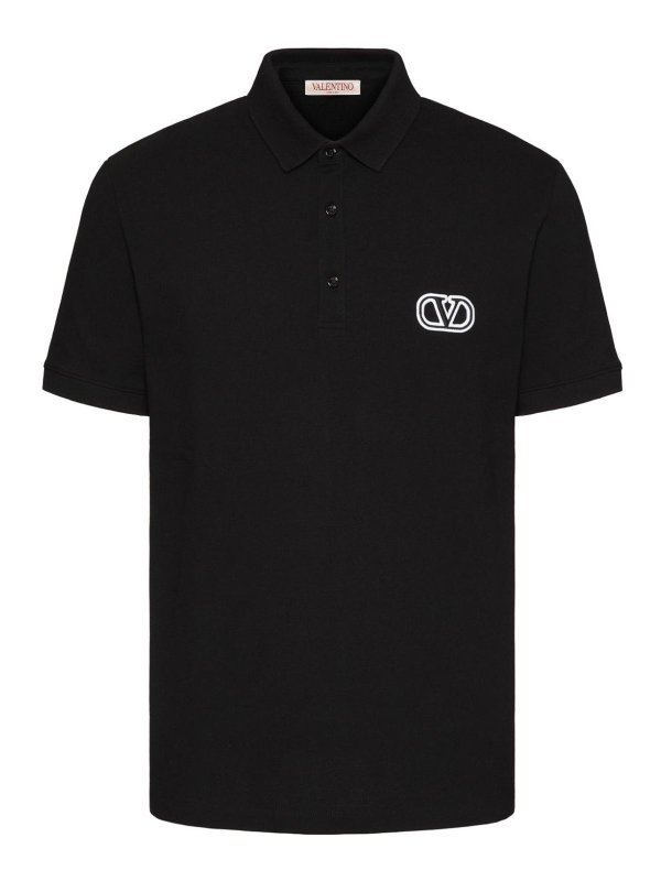 VALENTINO: Polos  - Polo - Noir