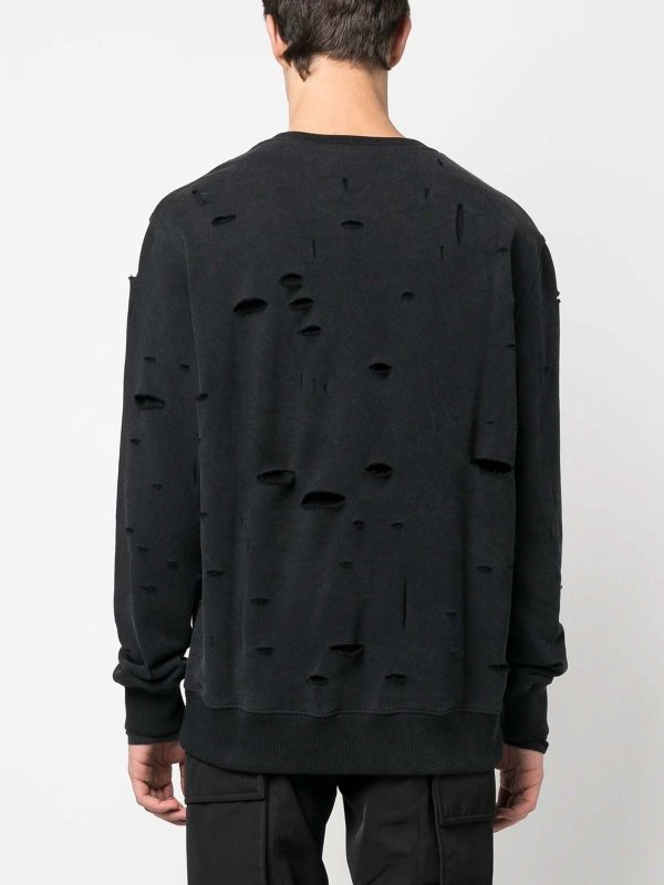 GIVENCHY: Sweatshirts & Sweaters online - Logo Cotton Sweatshirt