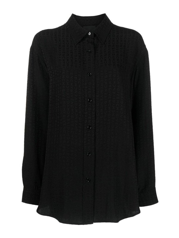 GIVENCHY: Hemden - Hemd - Schwarz