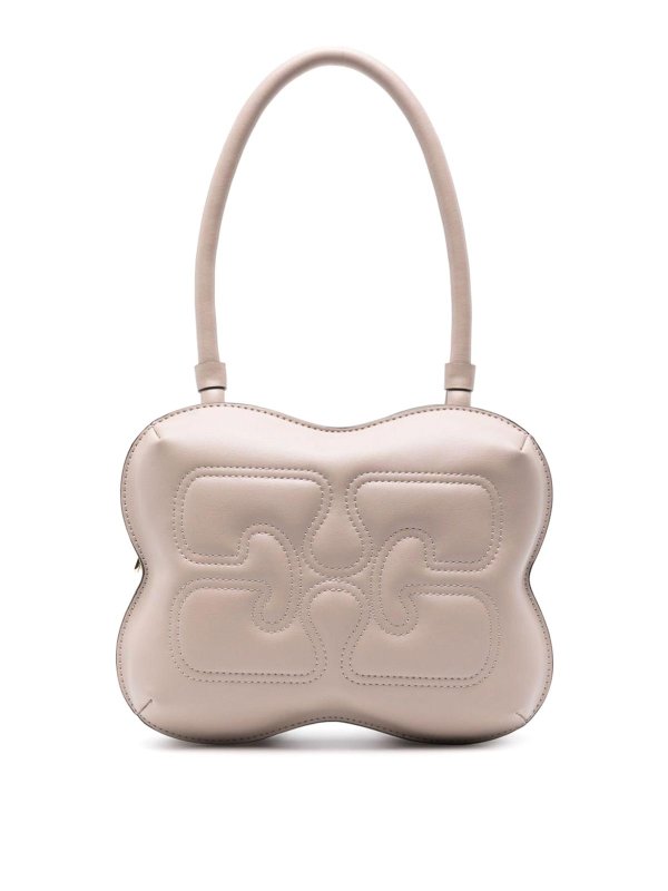 GANNI: Bolsos Shopping - Bolso Shopping - Gris