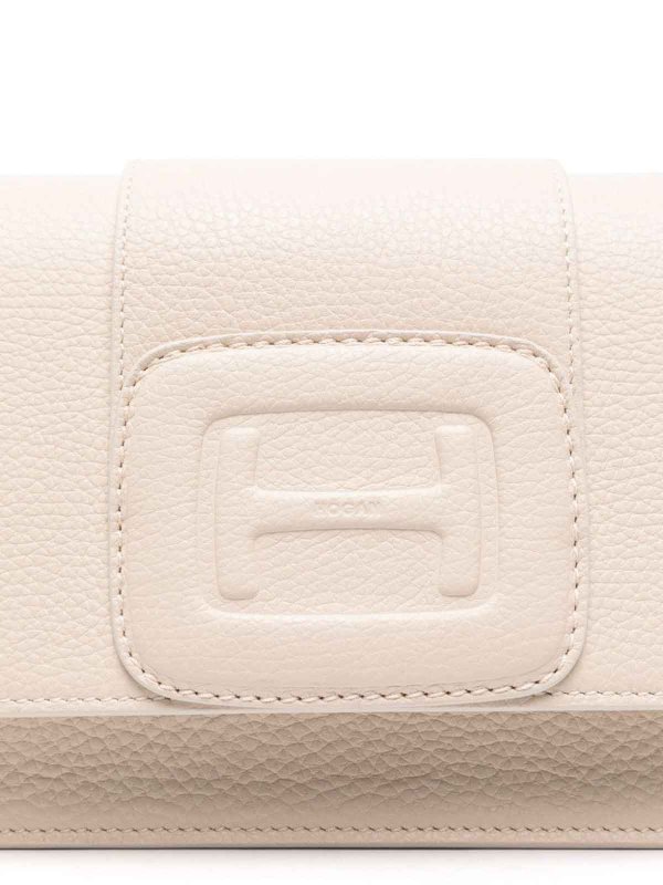 HOGAN: cross body bags online - H-Bag Leather Crossbody Bag