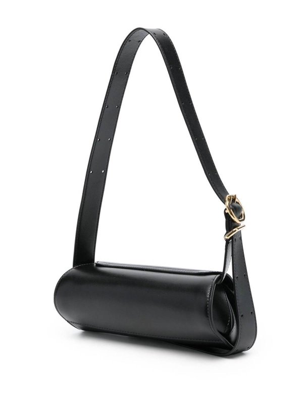 Cannolo Mini Leather Shoulder Bag shop online: JIL SANDER