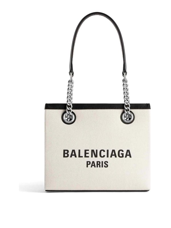 BALENCIAGA: トートバッグ - トートバッグ - ベージュ