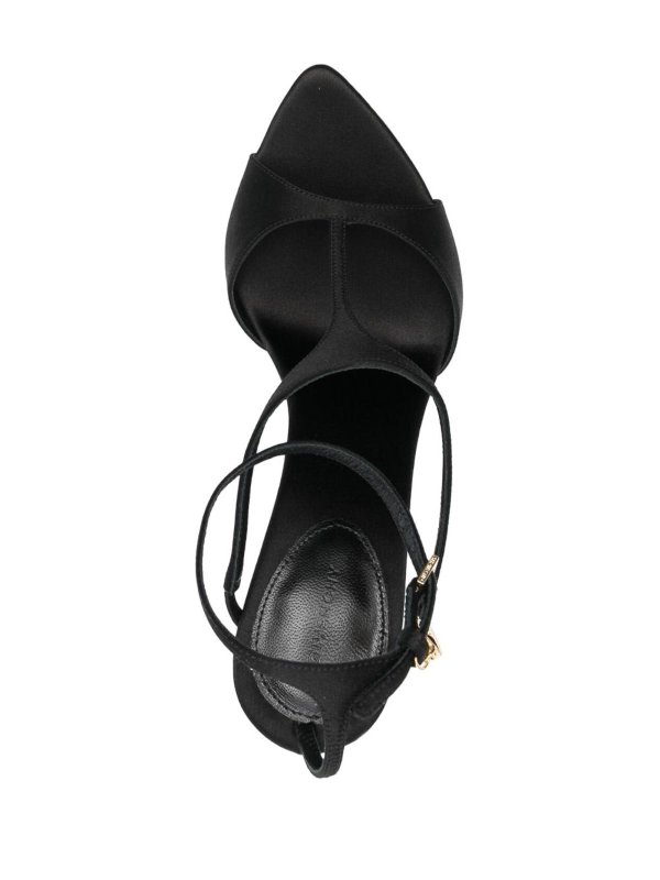 GIVENCHY: sandals online - G Lock Leather Sandals