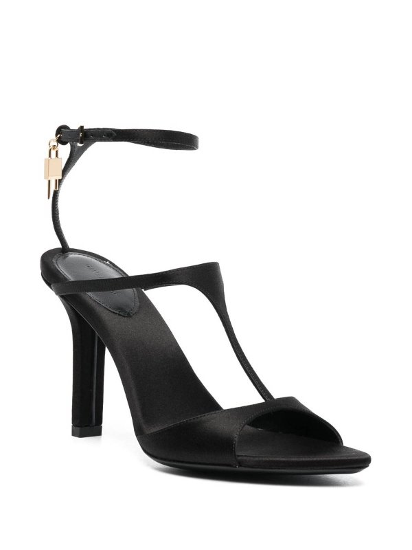 The Best Shops GIVENCHY: sandals - G Lock Leather Sandals