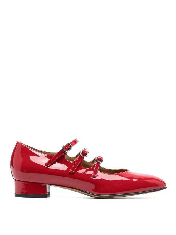 CAREL PARIS: flat shoes - Ariana Patent Leather Mary Janes Ballet Flats
