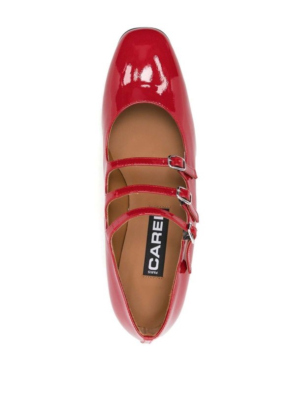 CAREL PARIS: flat shoes online - Ariana Patent Leather Mary Janes Ballet Flats