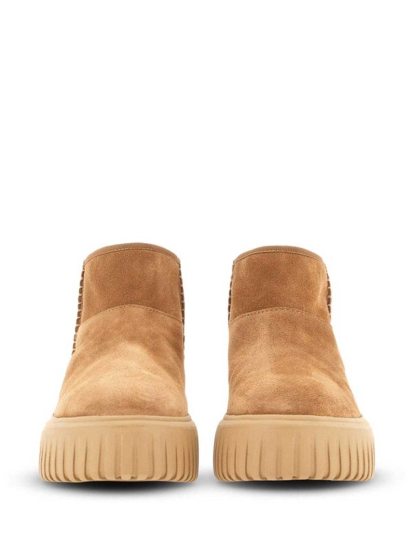 The Best Shops HOGAN: Bottines - Bottes - Beige