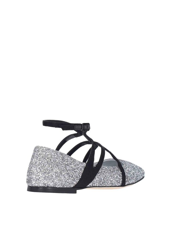 Ballerinas - Silber shop online: JIMMY CHOO