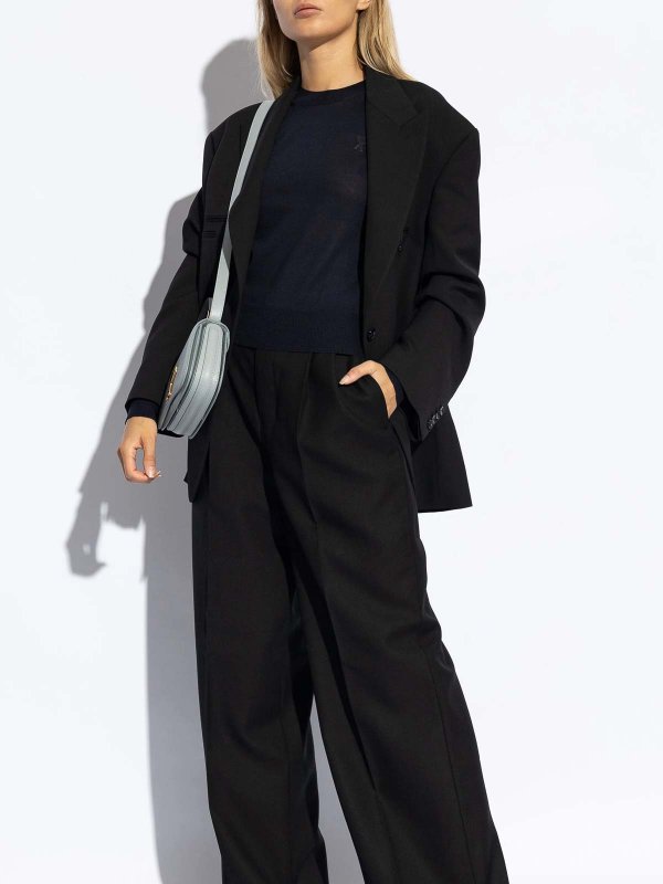 AMI PARIS: Strickpullover mit Rundhalsausschnitt online - Rundhalspullover - Blau