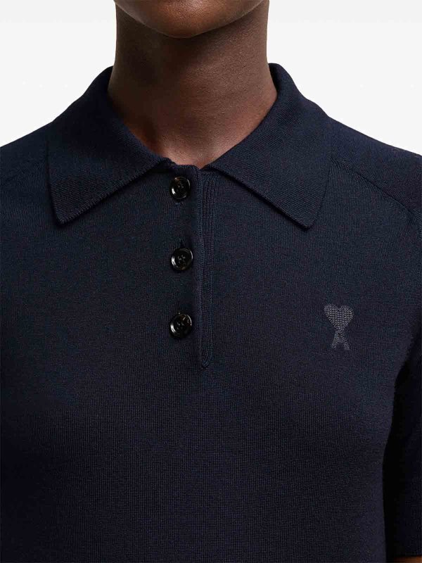 The Best Shops AMI PARIS: Top - Blau