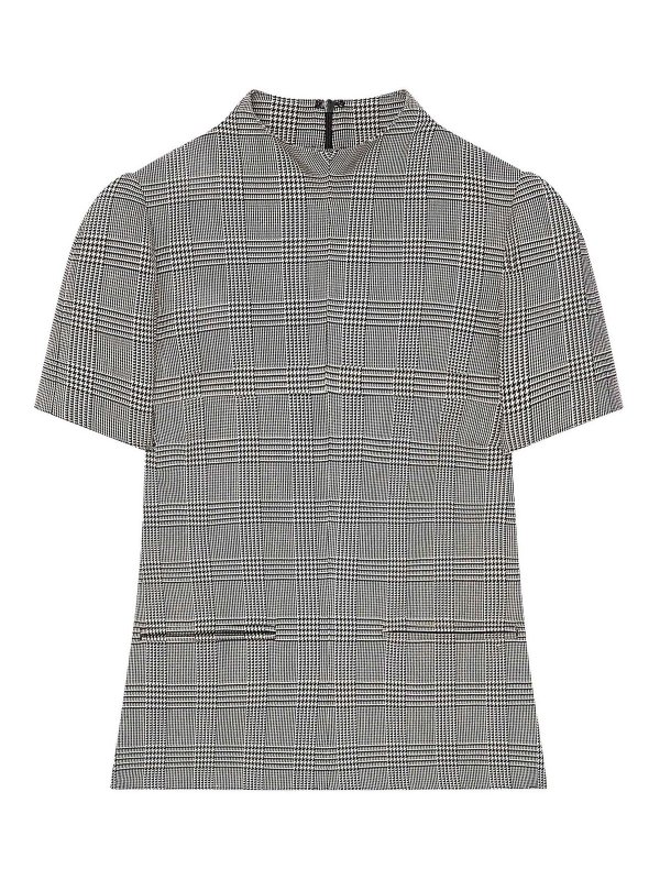 Courreges: T-shirts - T-Shirt - Braun