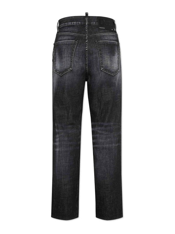 DSQUARED2: Straight Leg Jeans online - Straight Leg Jeans - Schwarz
