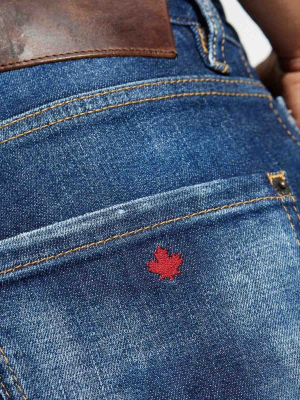 DSQUARED2 buy online Straight Leg Jeans - Dunkelblau