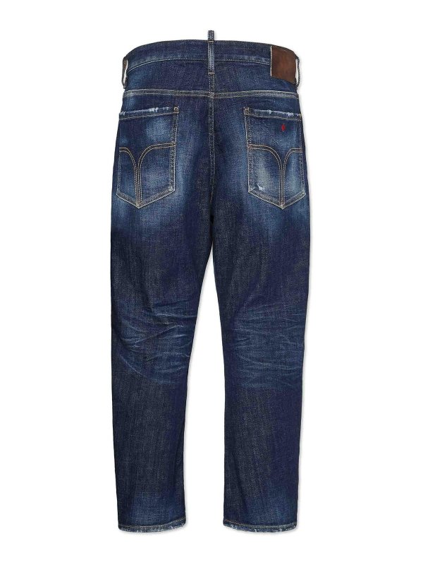 DSQUARED2: Straight Leg Jeans online - Straight Leg Jeans - Dunkelblau