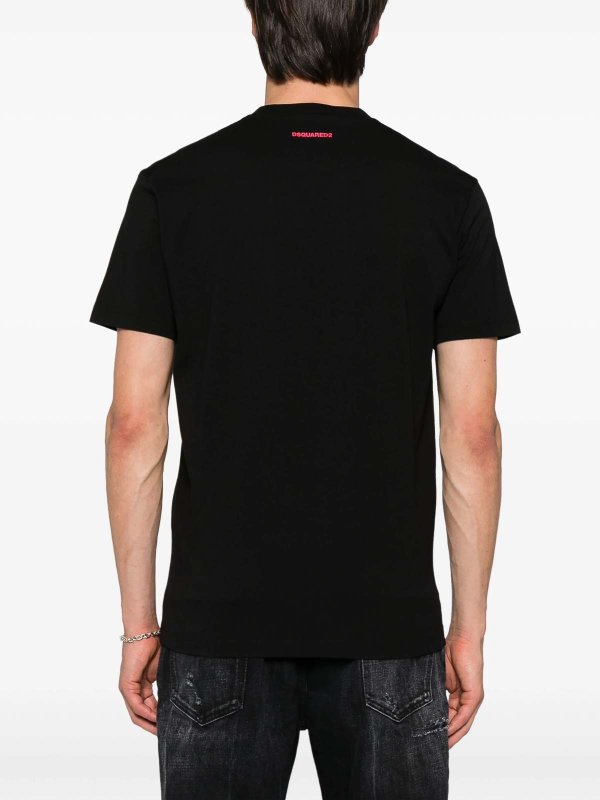 T-Shirt - Schwarz shop online: DSQUARED2