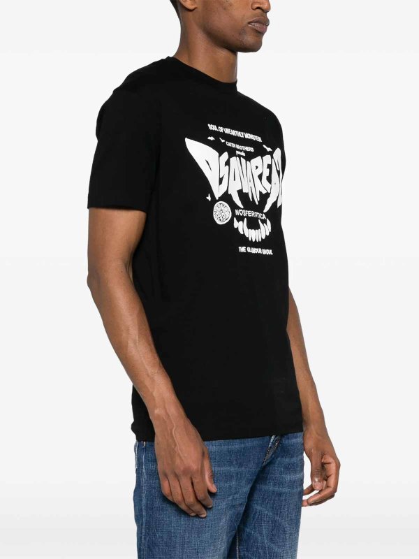 The Best Shops DSQUARED2: T-shirts - T-Shirt - Schwarz