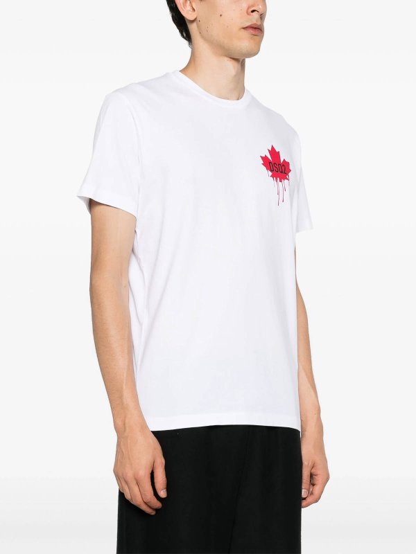 Cool Fit Cotton T-Shirt shop online: DSQUARED2