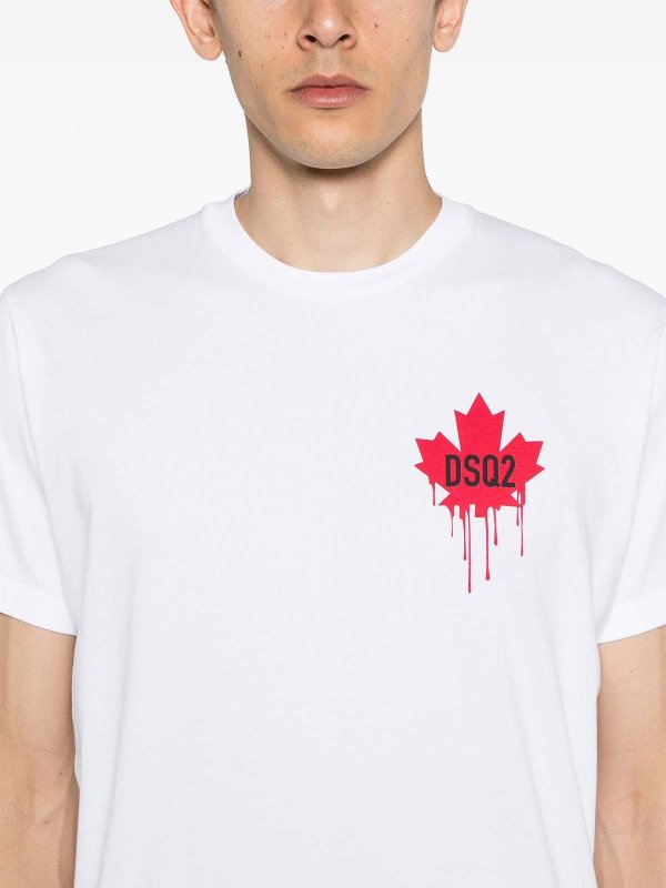 DSQUARED2 buy online Cool Fit Cotton T-Shirt