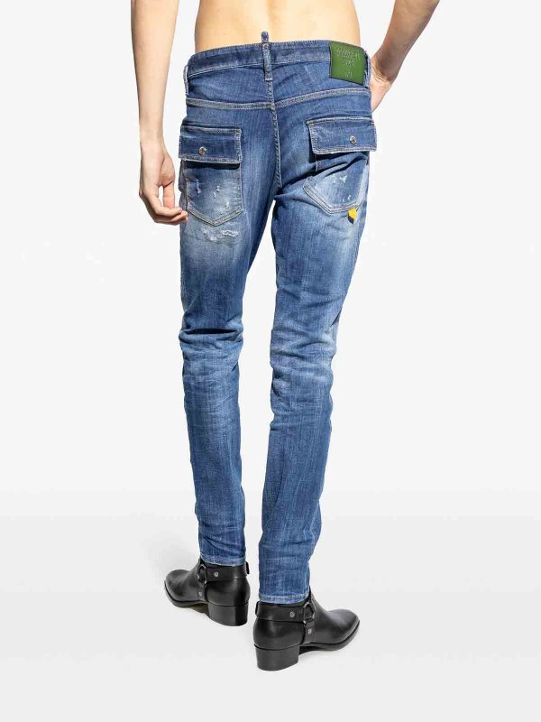 Bootcut Jeans - Dunkelblau shop online: DSQUARED2