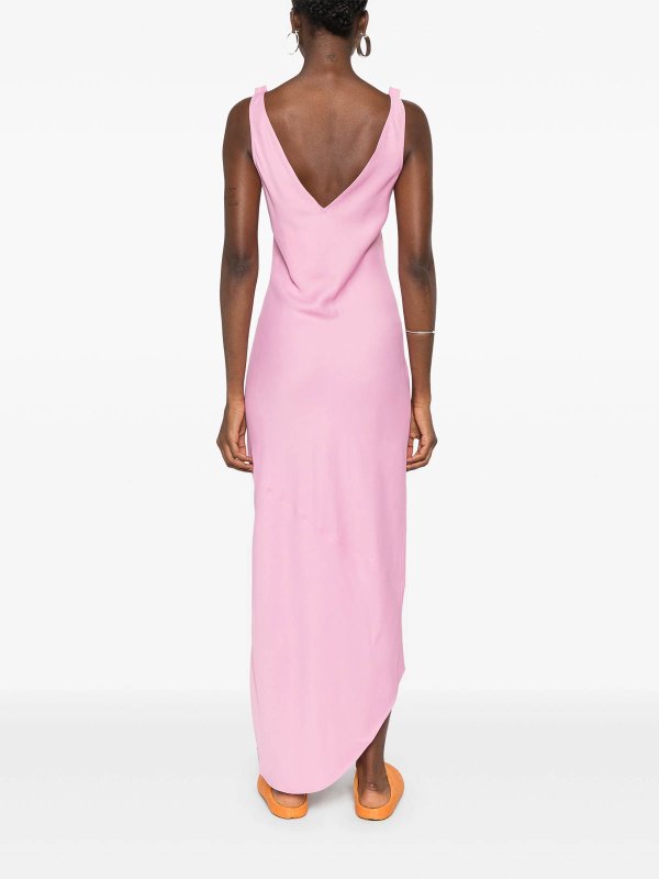 膝丈ドレス - ピンク shop online: J.W. ANDERSON