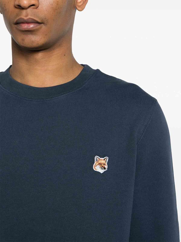 MAISON KITSUNÉ buy online Bold Fox Head Cotton Sweatshirt