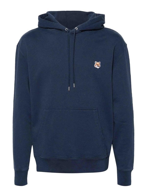 MAISON KITSUNÉ: Sweatshirts und Pullover - Sweatshirt - Blau