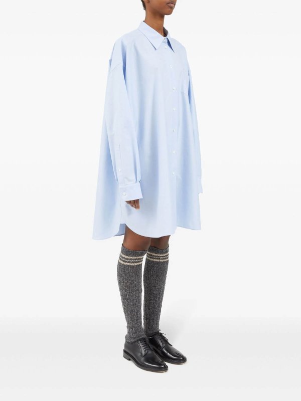 Hemd - Hellblau shop online: Maison Margiela