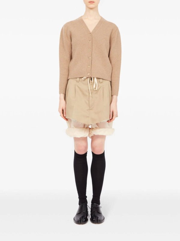 Maison Margiela: カーディガン online - カーディガン - ベージュ
